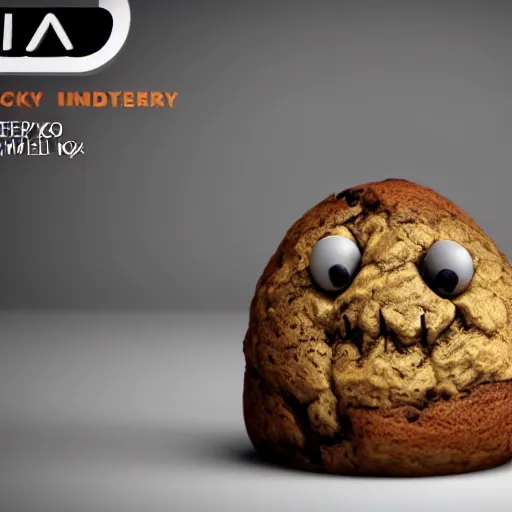 Prompt: a film still of a horror movie featuring a muffin monster, spooky, 3 d render, award - winning, eerie, 4 k, blender, trending on unreal engine