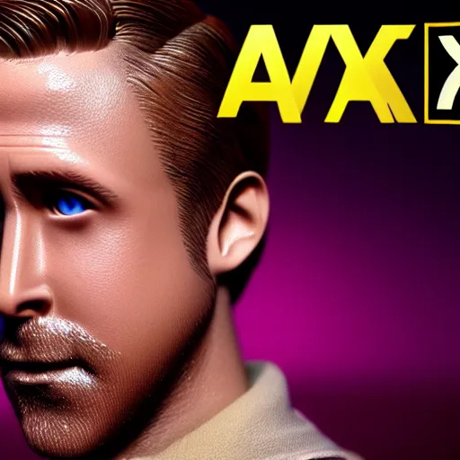 Image similar to ryan gosling amiibo, studio lighting, highly detailed, rtx, 8 k, unreal engine 5,