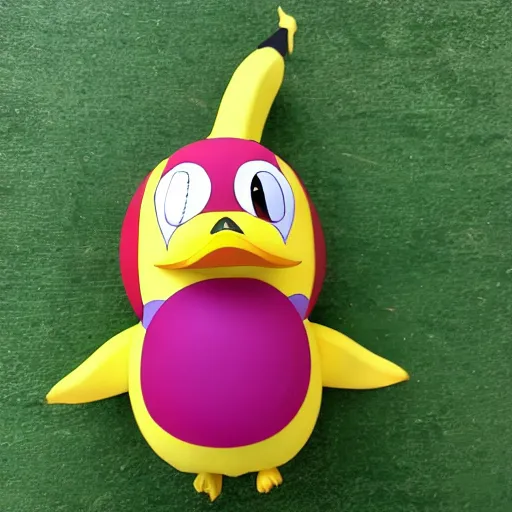 Image similar to banana duck as a new pokemon