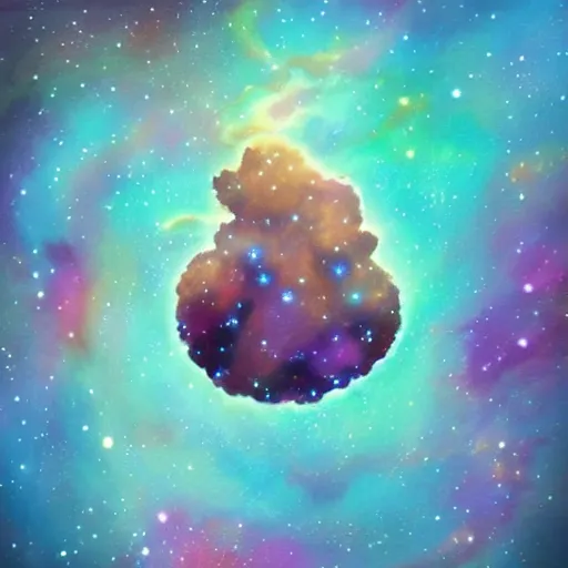 Prompt: a nebula in the style of Ghibli