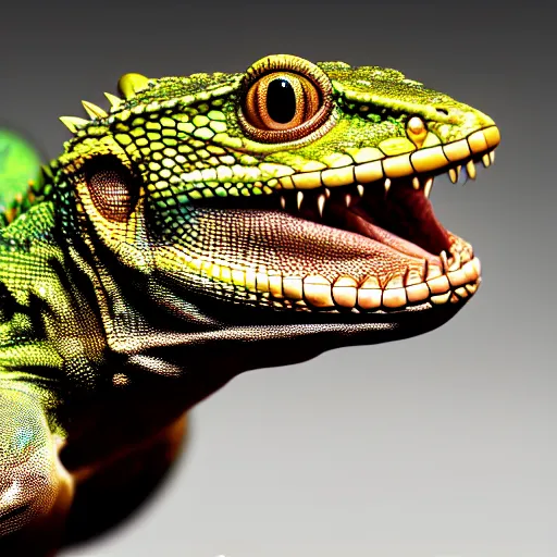 Image similar to intricate beautiful hyperreal portrait of lizard lizard lizard lizard lizard lizard jesus, close up shot, 8 k, art by irakli nadar, hyperrealism, hyperdetailed, ultra realistic