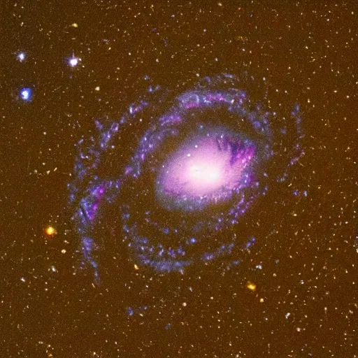 Image similar to a galaxy inside a ring