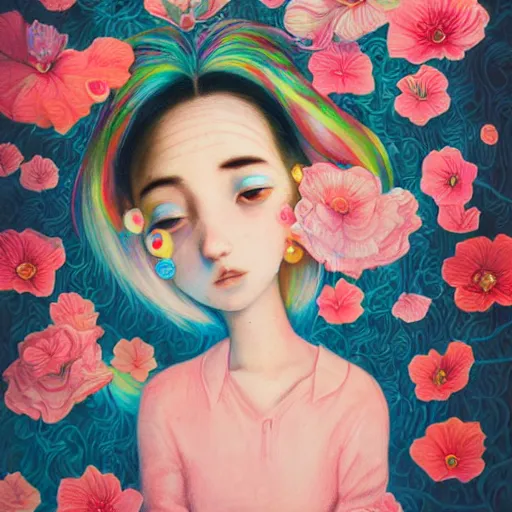 Image similar to photo of young woman by hikari shimoda