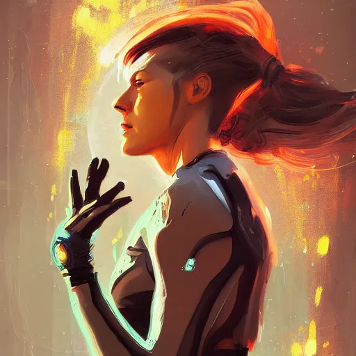 Image similar to a detailed full body portrait of a sarah kerrigan, clear background, artwork, symmetrical face, by ismail inceoglu