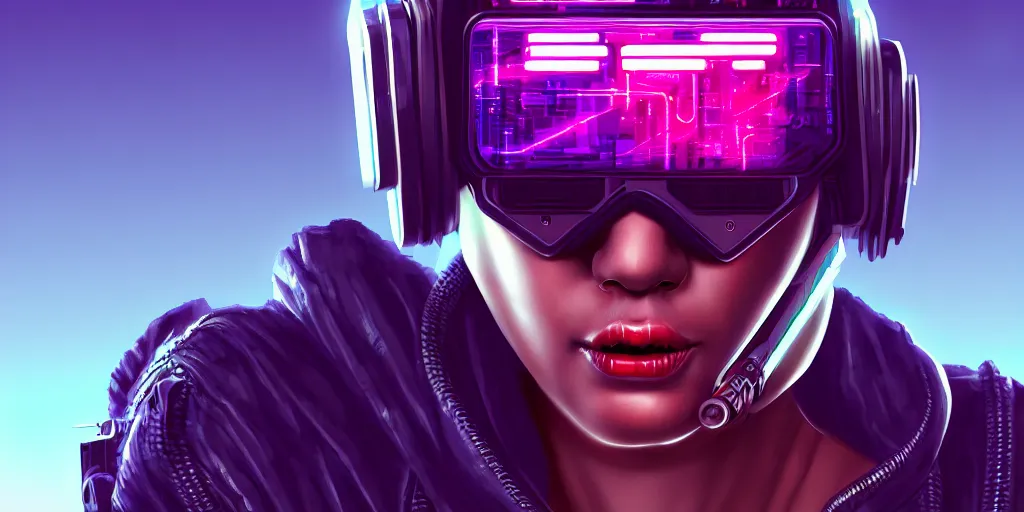 Image similar to Totally Random Person as in Cyber Punk 2077, highly detailed digital art , trending on artstation, high quality, highly detailed