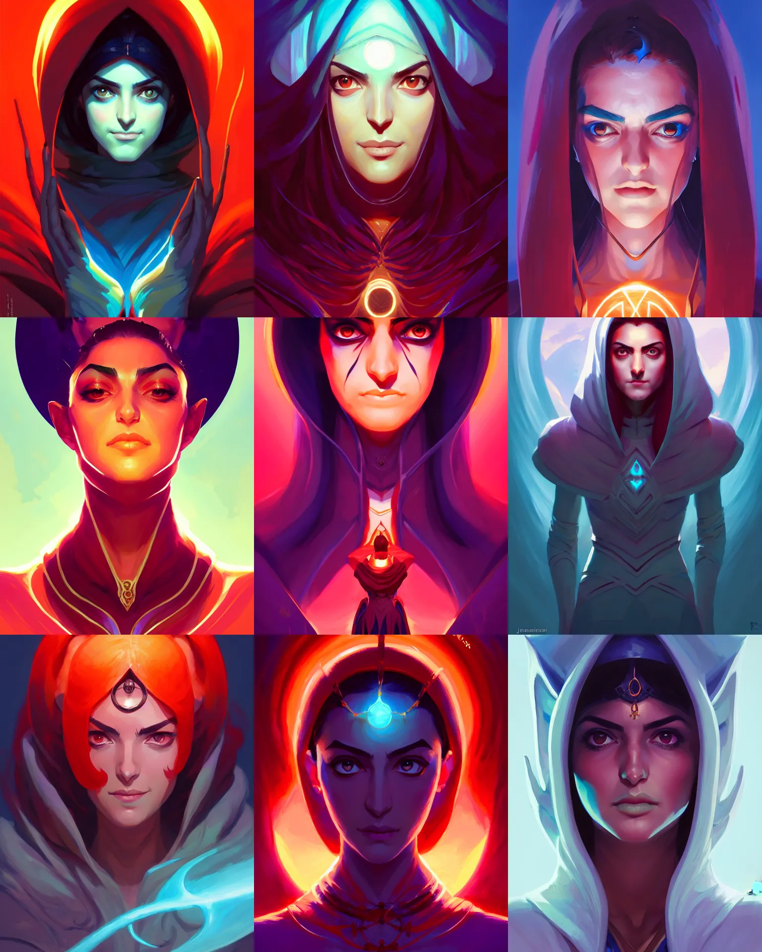 Prompt: symmetrical centered portrait, Maya Ali as a Elden Ring mage, official fanart behance hd artstation by Jesper Ejsing, by RHADS and Makoto Shinkai and Lois van baarle and ilya kuvshinov and rossdraws