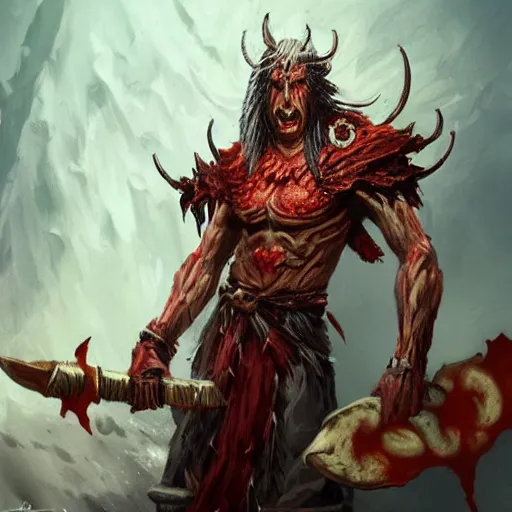 Image similar to Kitava the god of hunger from path of exile, artstation, concept art, digital painting, highly detailed, fan art