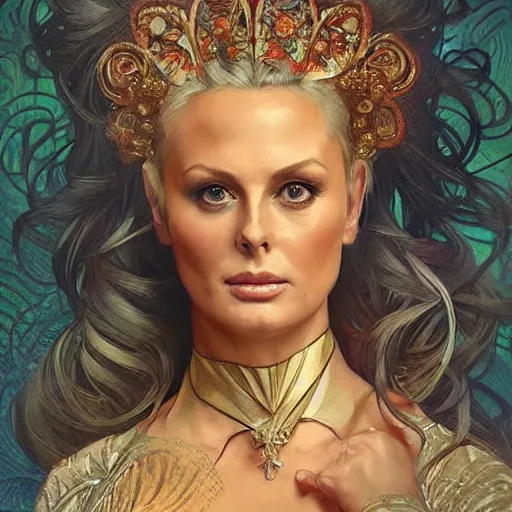 Image similar to amazing lifelike award winning pencil illustration of kim Woodburn trending on art station artgerm Greg rutkowski alphonse mucha cinematic