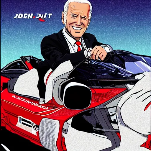 Image similar to biden akira drift