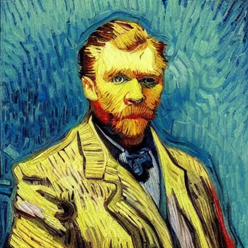Image similar to a painting of mr. belvedere, trending on artstation, impressionist style, van gogh