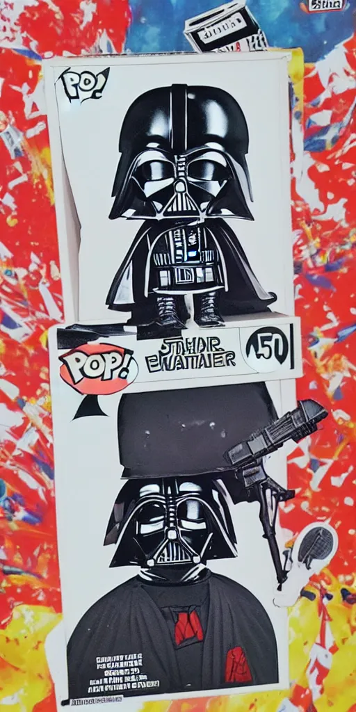 Image similar to pop vader