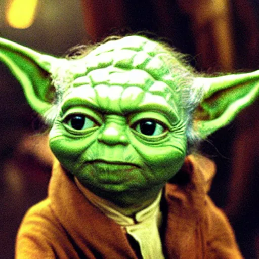 Prompt: yoda without ears