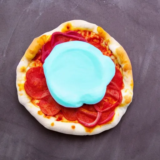 Image similar to Pizza flavored cotton candy