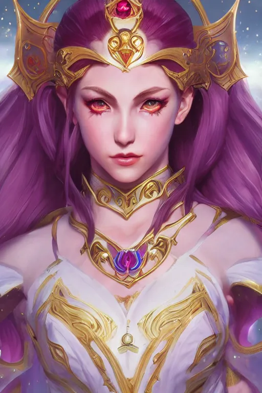 Prompt: Sailor Moon as a blood elf, world of warcraft, wow , intricate, elegant, highly detailed, digital painting, artstation, concept art, smooth, sharp focus, illustration, art by artgerm and greg rutkowski and alphonse mucha