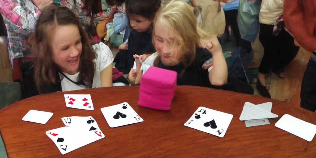 Prompt: card tricks