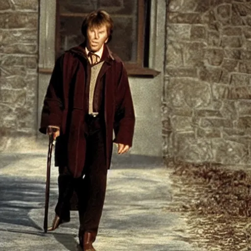 Image similar to Clint Eastwood as Harry Potter