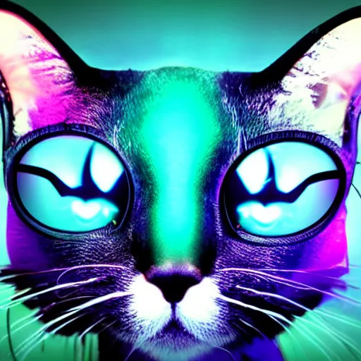 Image similar to cybercat