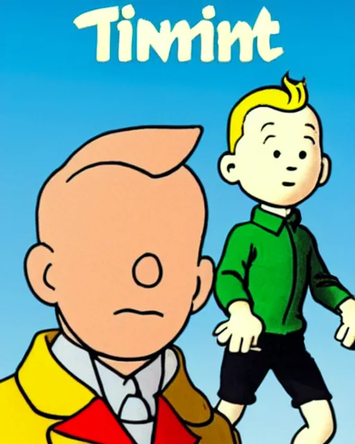 Prompt: tintin