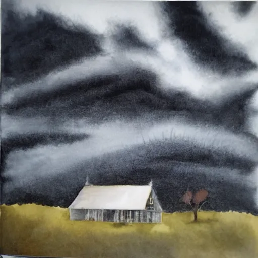 Prompt: black sky