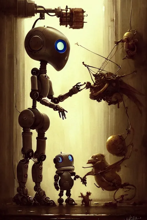 Image similar to kid robot toy design | esoteric symbolism | jean - baptiste monge, esao andrews, bastien lecouffe - deharme, tim jacobus, ken currie | ultra - detailed realism, soft cinematic lighting, hi - fructose, artstation, high - quality, ink watercolors wes anderson poster art