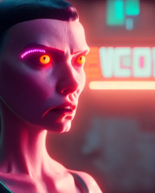 Prompt: woman from the animated series love, death and robots two in the void, cyberpunk 2 0 7 7, clemente, francesco may wilson, edward hopper filonov, beautiful face, octane rendering