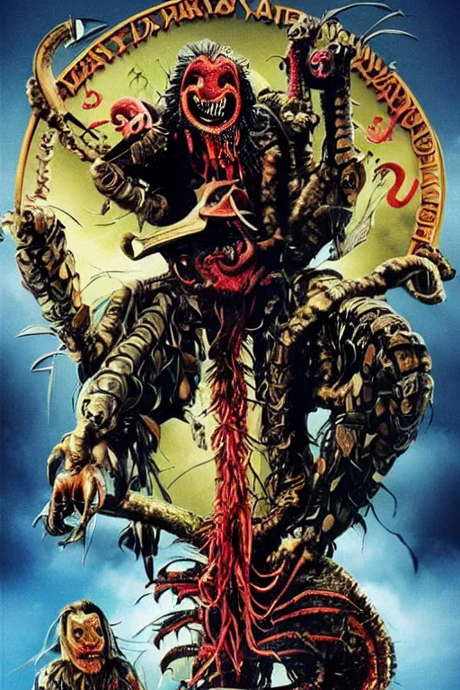 Image similar to movie poster for Monty pythons predator