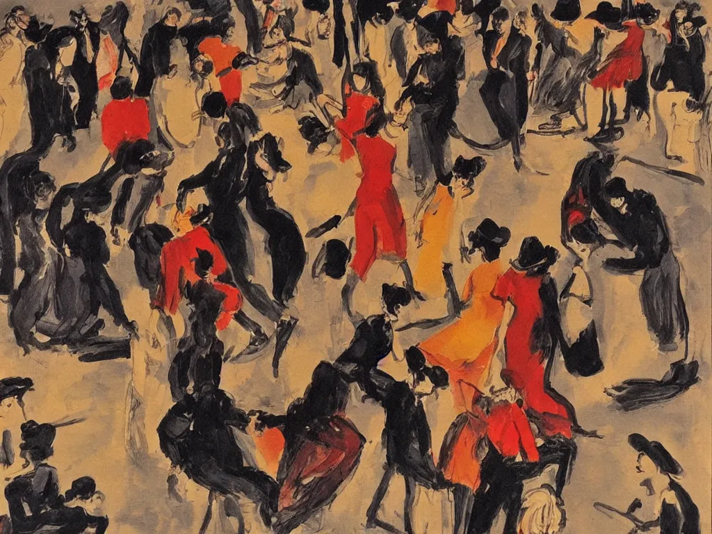 Image similar to nightlife in lisbon, feminist view, lisbon city at night, art in the style of paula rego