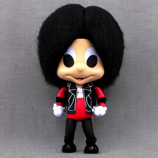 Image similar to single michael jackson, michael jackson, black panther, michael jackson, michael jackson, michael jackson, michael jackson, michael jackson, ( ( ( mickey mouse ) ) ), nendroid, stephen bliss style