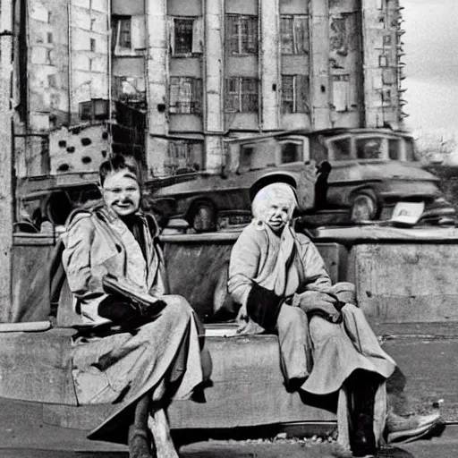 Prompt: life in soviet union photo