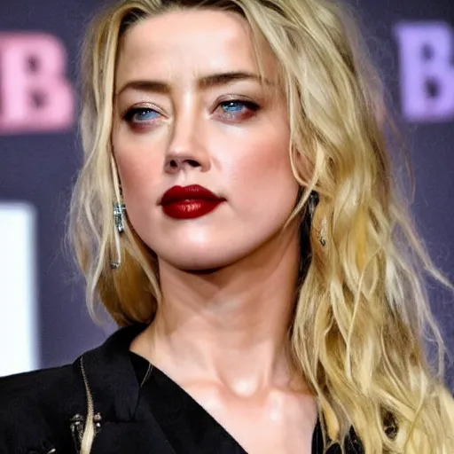 Image similar to Amber Heard wins trial case against Johnny Depp