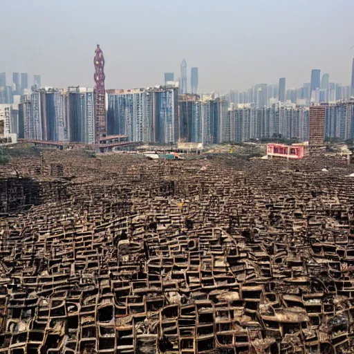 Image similar to kowloon walled city