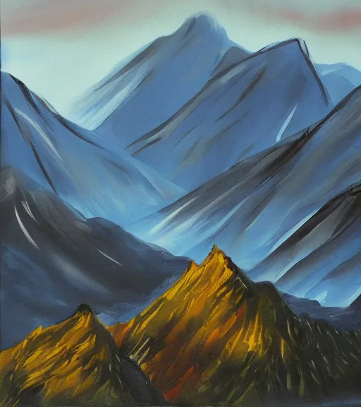 Image similar to painting of mountains by xia gui