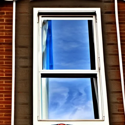 Image similar to Lightning McQueen themed balcony window