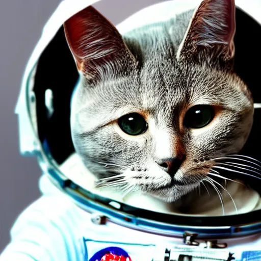 Prompt: astronaut cat