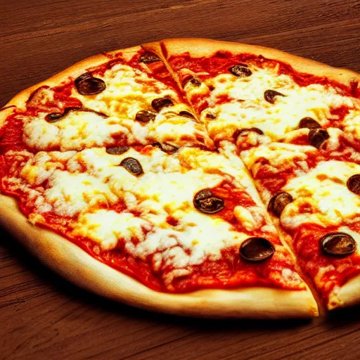 Prompt: new york style pizza slice dripping with oil, 8k, high resolution, photorealistic, photograph,