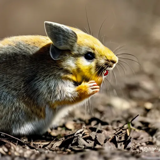 Image similar to pika sneezing