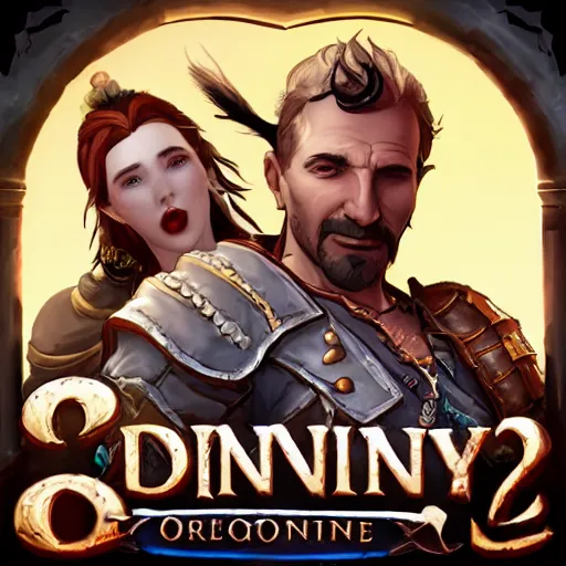 Image similar to a group icon for a discord group of people that play divinity original sin 2 definitive edition