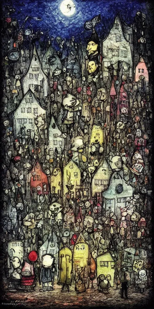 Prompt: a martin luther king jr day scene by alexander jansson