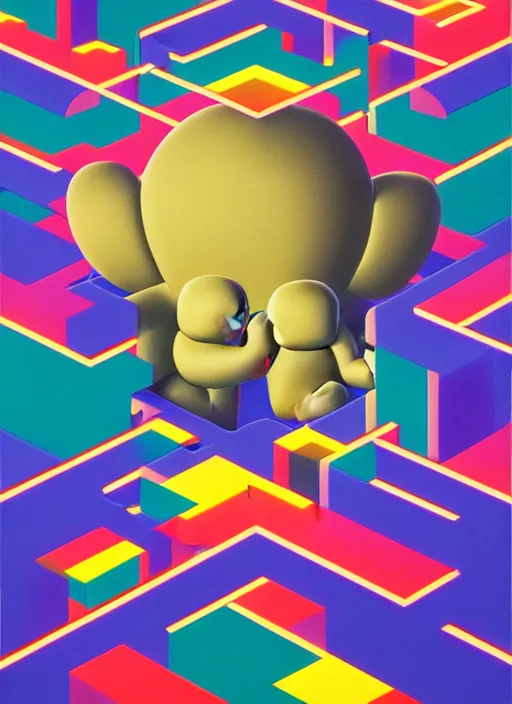 Image similar to macbook by shusei nagaoka, kaws, david rudnick, airbrush on canvas, pastell colours, cell shaded, 8 k