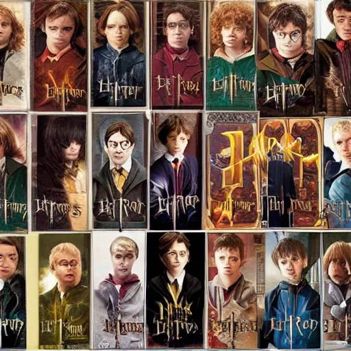 Image similar to Harry Potter as described in the books