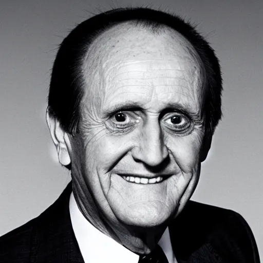 Prompt: a image of Bob Newhart. Head shot.