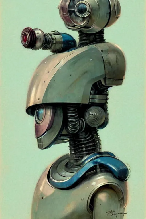Image similar to ( ( ( ( ( 1 9 5 0 s retro future android robot doctor. muted colors. childrens layout, ) ) ) ) ) by jean - baptiste monge,!!!!!!!!!!!!!!!!!!!!!!!!!
