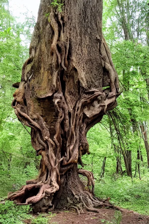 Image similar to the big gnarly tree was a portal to the underworld