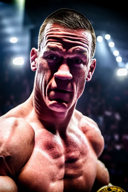 Image similar to john cena battle rap with eminem, high resolution, photorealistic, smooth, 4 k, aesthetic lighting, baroque object, sharp focus, hyperdetailed object, by : canon eos 5 d mark iv and sigma 7 0 - 2 0 0 mm f / 2. 8 dg os hsm sports