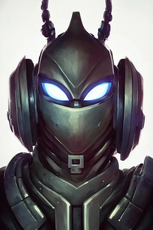 Image similar to epic mask helmet robot ninja portrait stylized as fornite style game design fanart by concept artist gervasio canda, behance hd by jesper ejsing, by rhads, makoto shinkai and lois van baarle, ilya kuvshinov, rossdraws global illumination radiating a glowing aura global illumination ray tracing hdr render in unreal engine 5