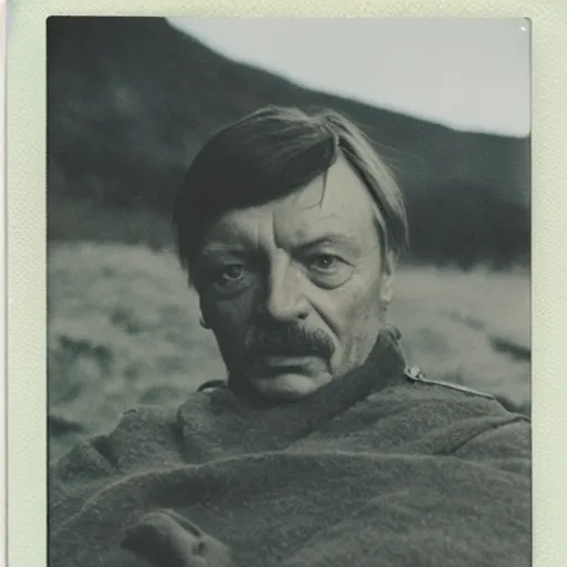 Image similar to polaroid of Gondor Tarkovsky