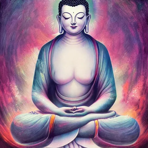 Image similar to buddha by anna dittmann