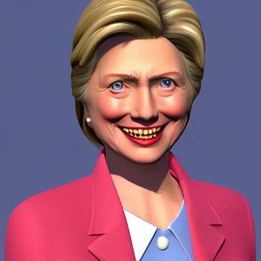 Image similar to how to 3 d model 1 9 9 0 s hillary clinton for beginners blender tutorial