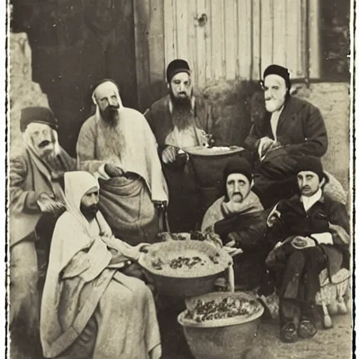 Prompt: turkish jews historical photos