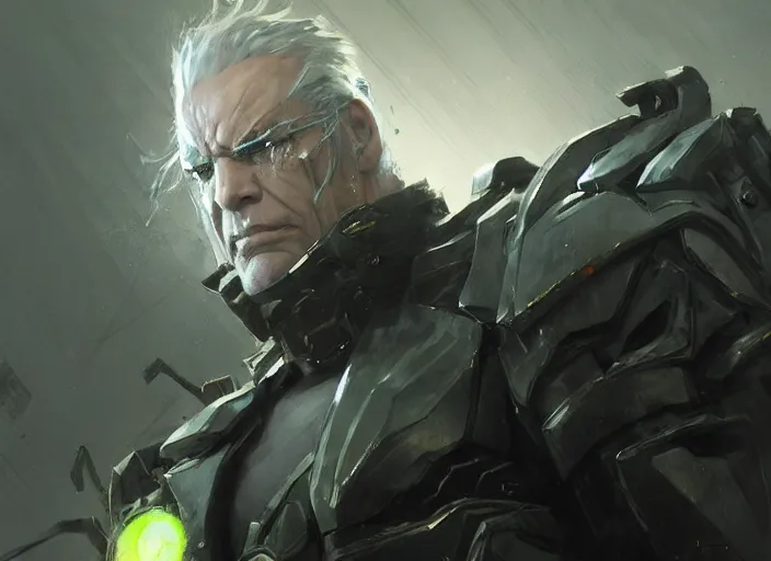 Senator Armstrong, Metal Gear Rising Revengeance, Stable Diffusion